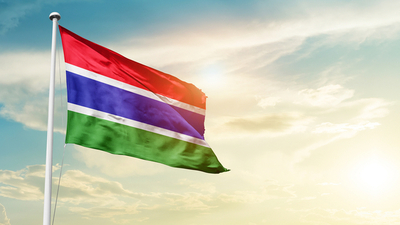 Gambiya bayrağı nedir?