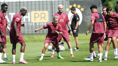 G.Saray, yeni sezon hazırlıklarını sürdürdü