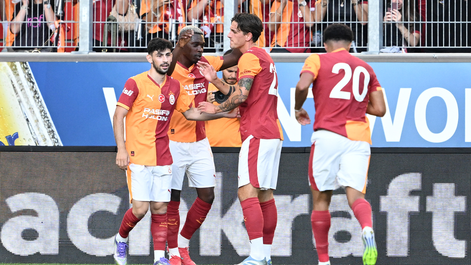 Galatasaray'da 2 gollü prova!