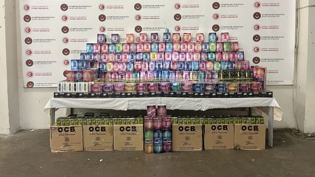 Tankerde elektronik sigara ele geçirildi