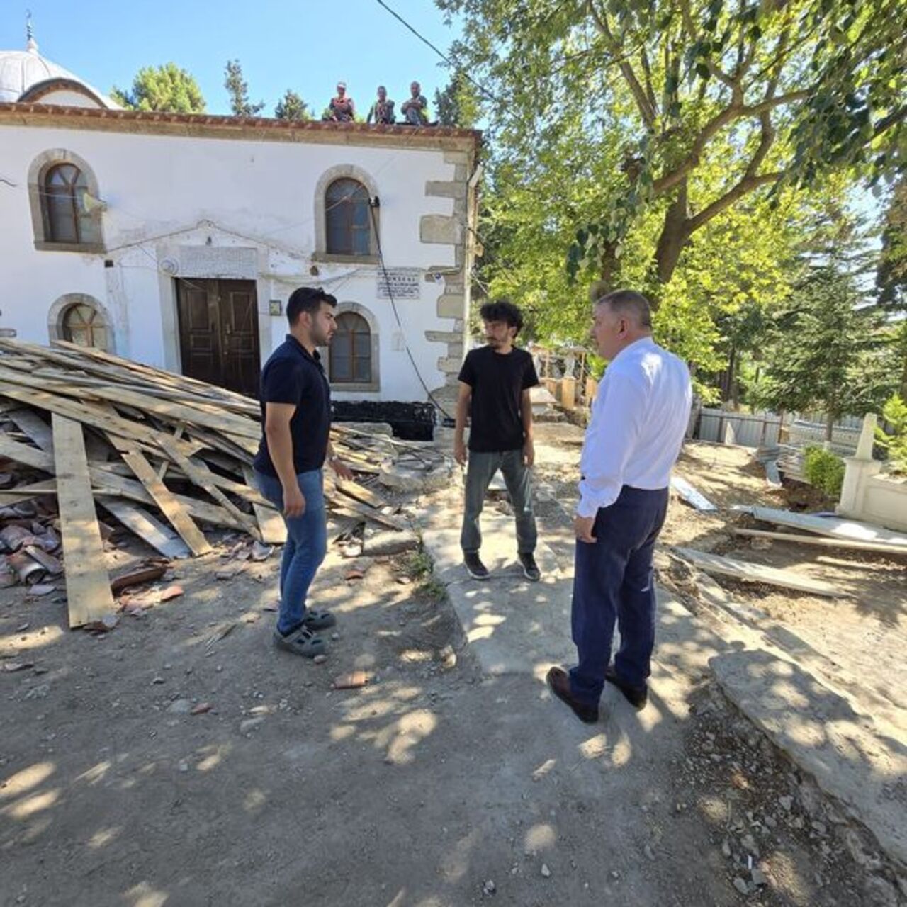 Sinop'ta Seyyid Bilal Camii ve Türbesi'nde restorasyon