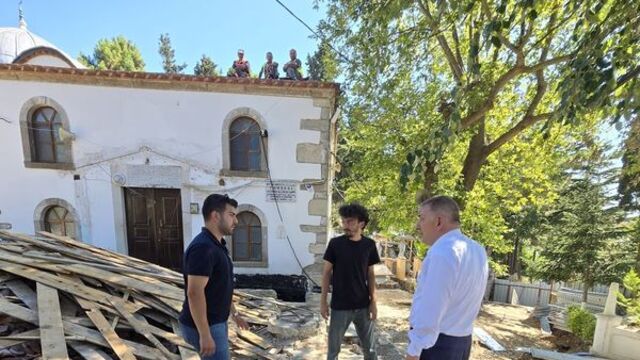 Sinop'ta Seyyid Bilal Camii ve Türbesi'nde restorasyon