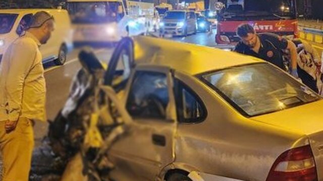 Ankara'da 'ters yön' kazası: 2 ölü