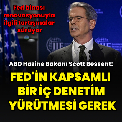 'Fed'in kapsamlı bir iç denetim yürütmesi gerek'
