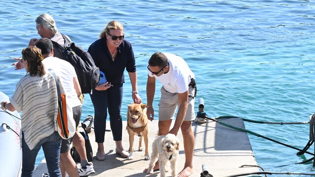 Caroline Koç tatilde