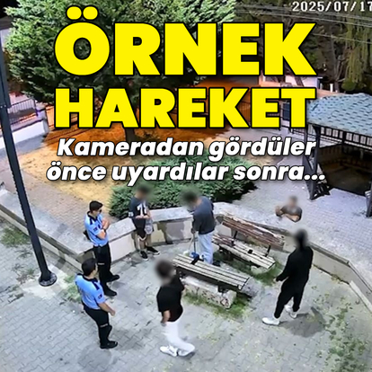 Örnek harekat! Temizlik yaptırdı