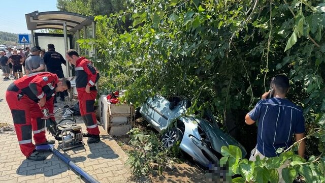 Sazlık alana uçtu! 2 can kaybı!