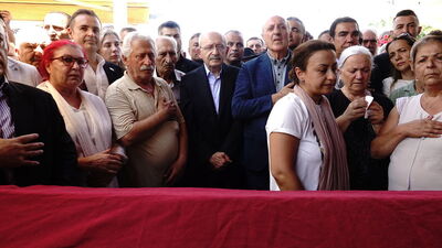 Kardeşi son yolculuğuna uğurlandı