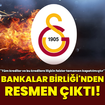 Galatasaray Bankalar Birliği'nden çıkıldığını açıkladı!