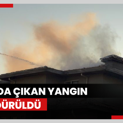 Üsküdar'da çatıda çıkan yangın söndürüldü