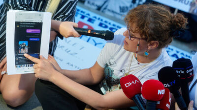 Minguzzi'nin annesinin eylemine destek