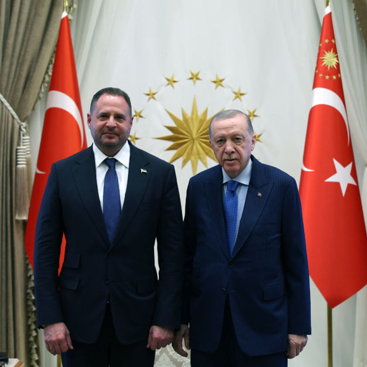 Ukrayna Devlet Başkanlığı Ofisi Başkanı Ankara'da