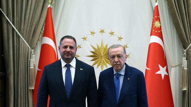 Ukrayna Devlet Başkanlığı Ofisi Başkanı Ankara'da