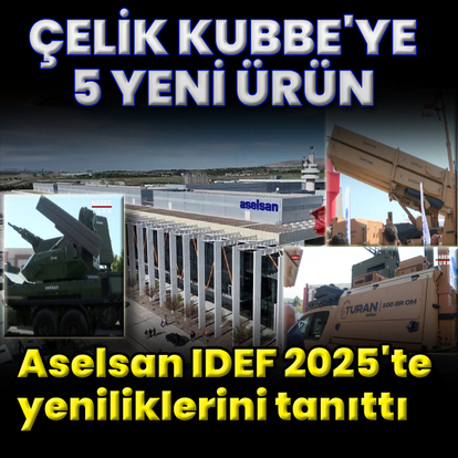 Aselsan 5 yeni ürününü tanıttı