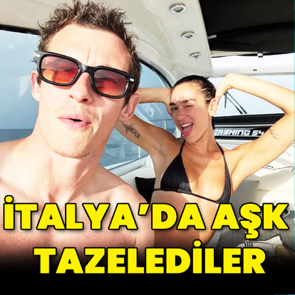 İtalya'da aşk tazelediler