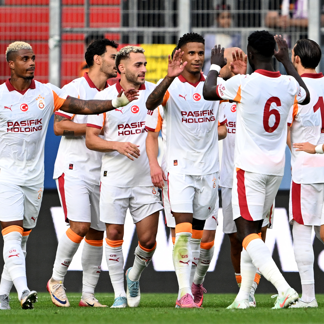 Galatasaray'dan 3 gollü prova!