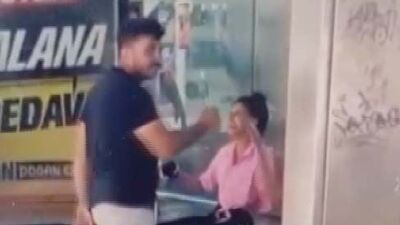 Tornavidalı saldırı kamerada