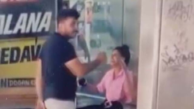 Tornavidalı saldırı kamerada