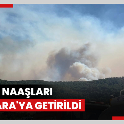 Şehit naaşları Ankara'ya getirildi
