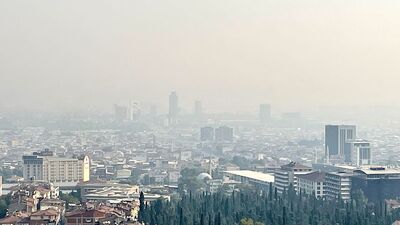 Bursa'ya kül yağdı!