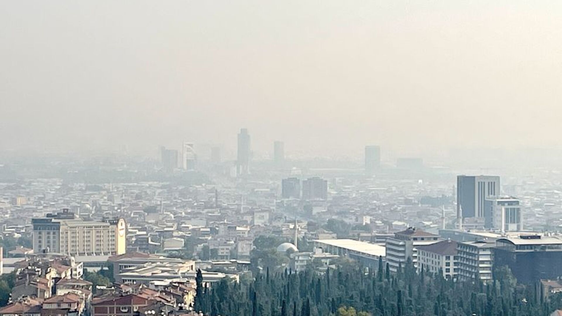 Bursa'da Korkutan Manzara: Duman ve Küller Şehri Kuşattı!