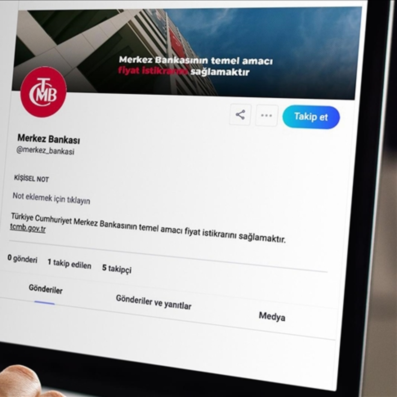 TCMB NEXT Teknofest Sosyal hesabı açtı