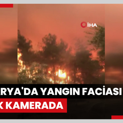 Sakarya'da yangın faciası: Alevlerin arasında kalanların yaşadığı panik kamerada