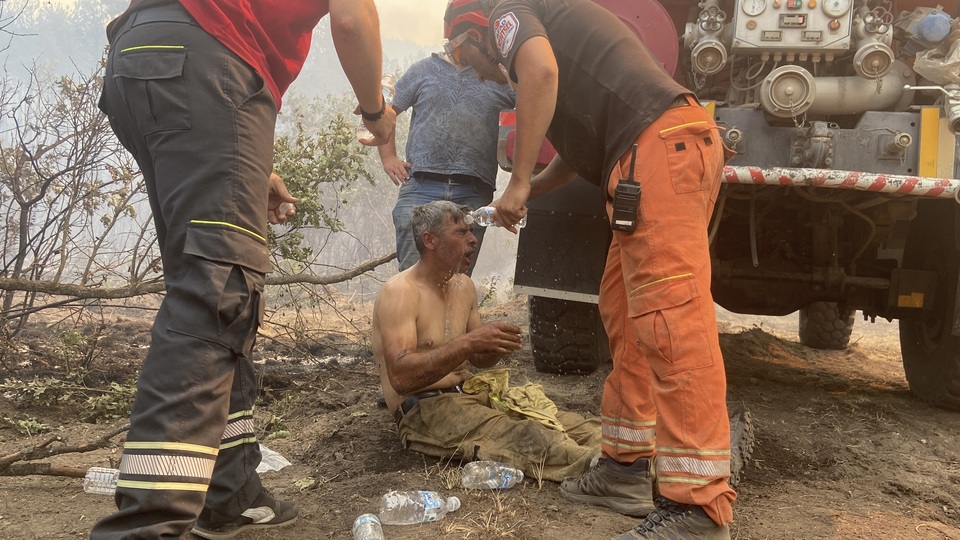 Faciadan kurtulan orman işçisi yoğun bakıma alındı!