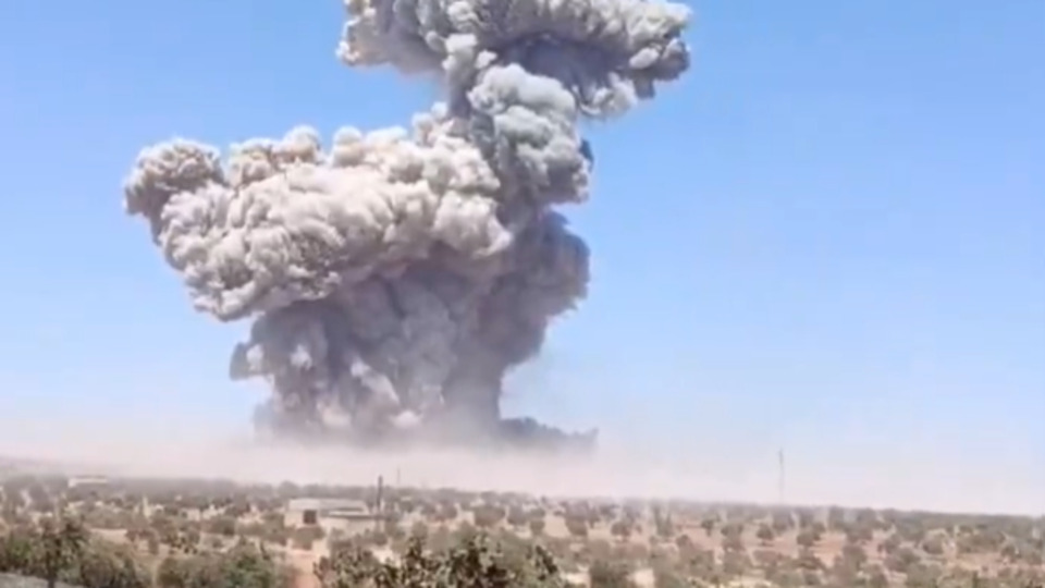 İdlib'de patlama: 5 kişi hayatını kaybetti