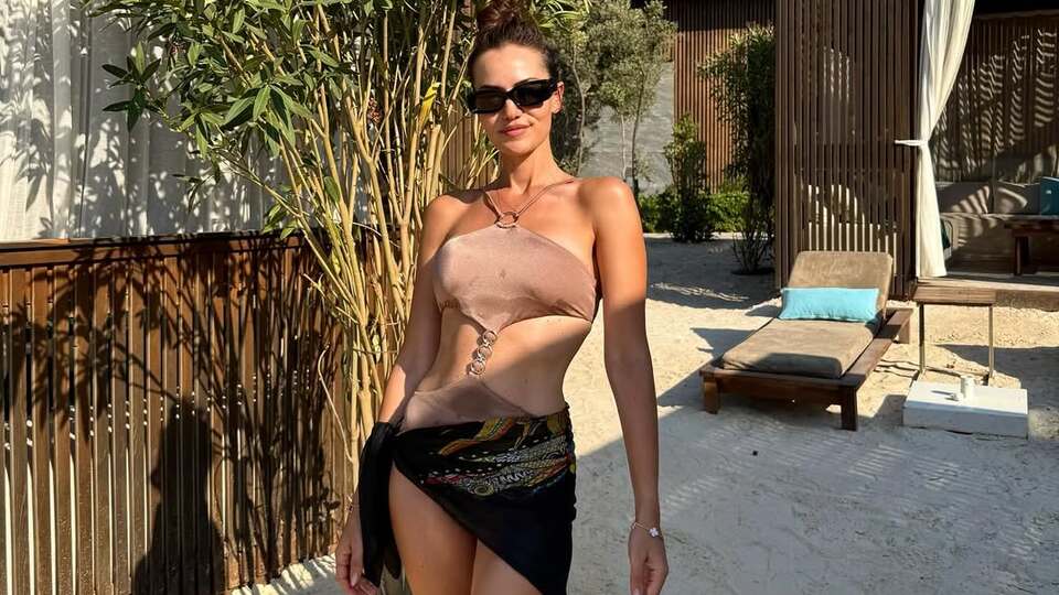 Tatil pozlarını paylaştı