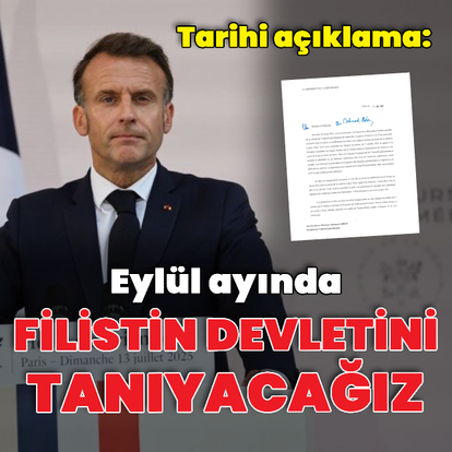 Macron: Filistin devletini tanıyacağız