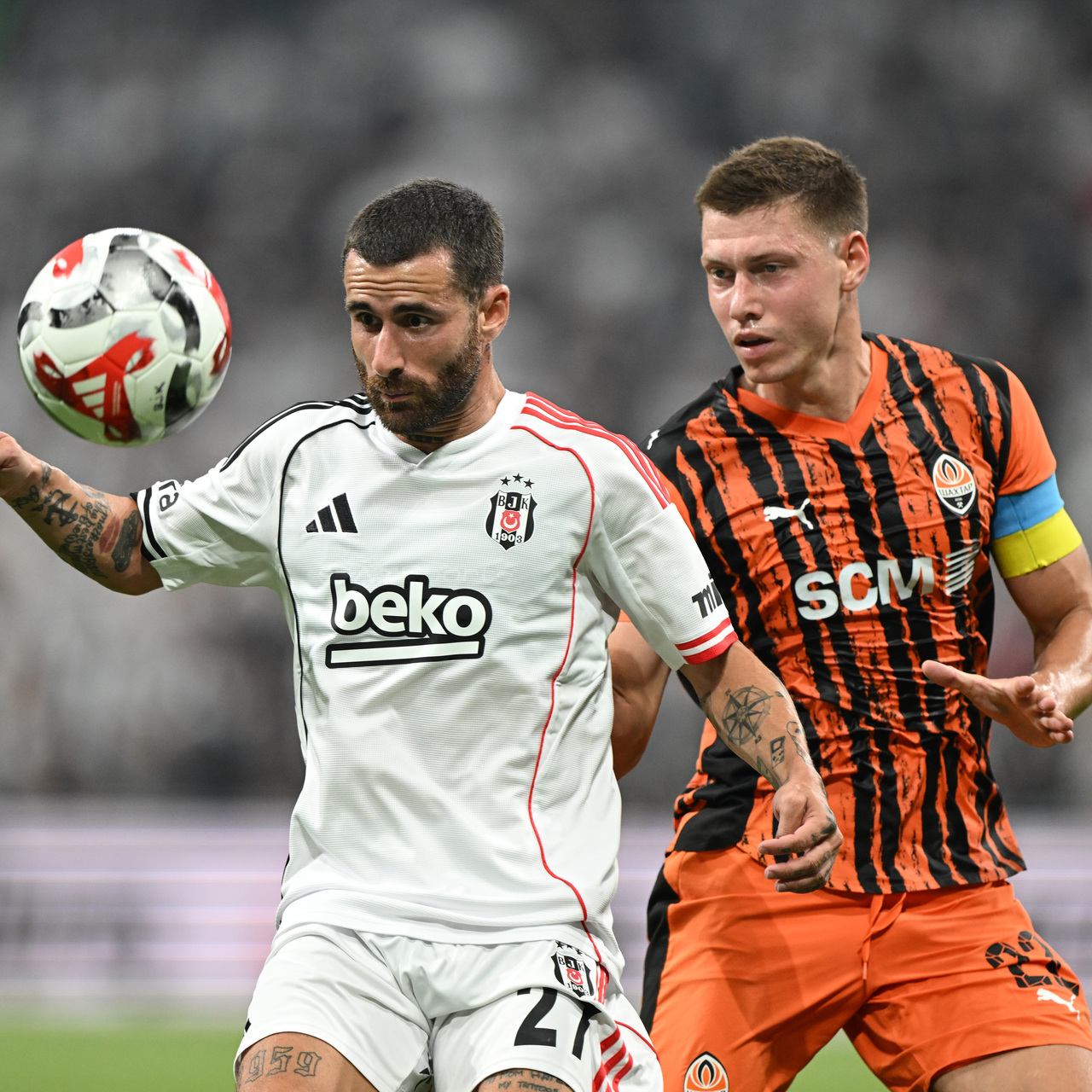 Beşiktaş - Shakhtar Donetsk maçının özeti!