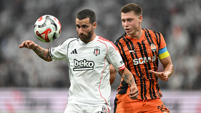 Beşiktaş - Shakhtar Donetsk maçının özeti!