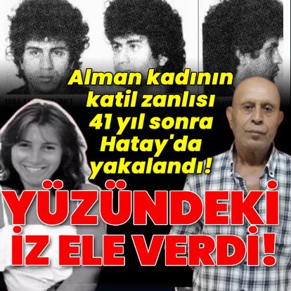 Alman kadının katil zanlısı 41 yıl sonra yakalandı!