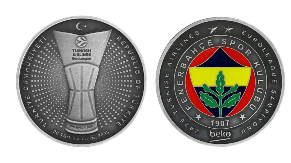 Darphane'den Euroleague zaferine özel para