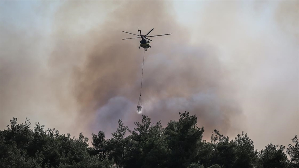 Orman yangınlarında ortaya çıkan gaz ve toz hasta ediyor