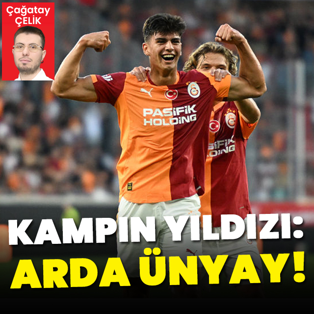 Kampın yıldızı: Arda Ünyay!