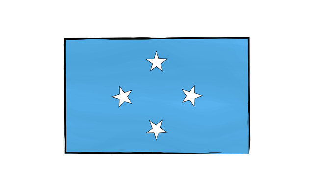 Mikronezya bayrağı nedir?
