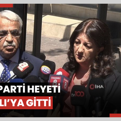 DEM Parti heyeti İmralı'ya gitti