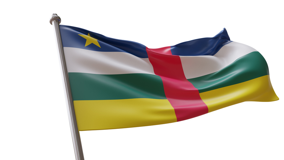 Orta Afrika Cumhuriyeti bayrağı nedir?