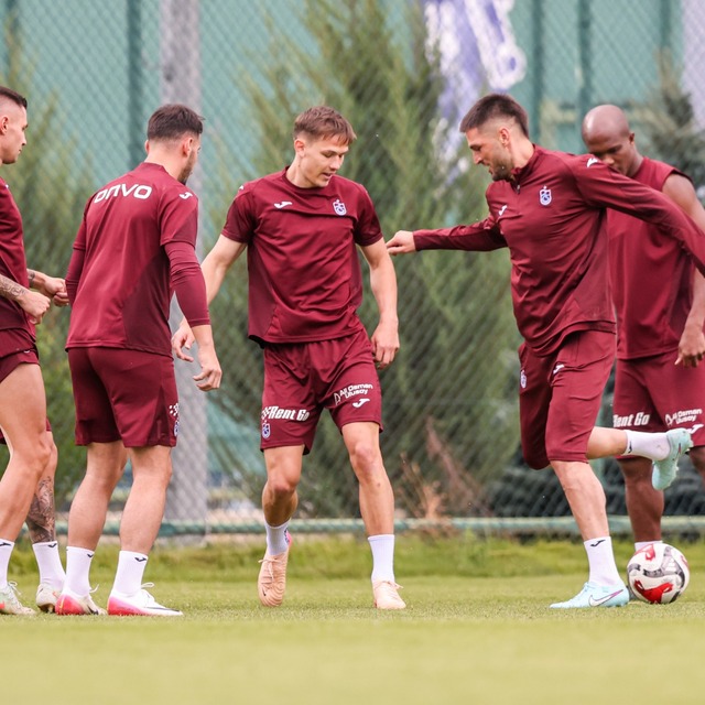 Trabzonspor hazırlıklarını sürdürdü!