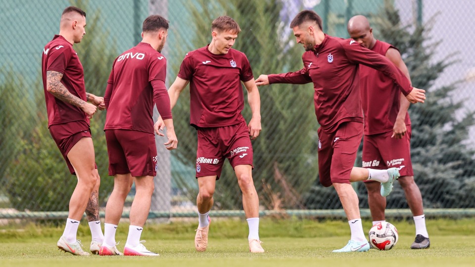 Trabzonspor hazırlıklarını sürdürdü!