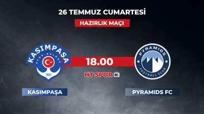 Kasımpaşa-Pyramids FC maçı HT Spor'da!