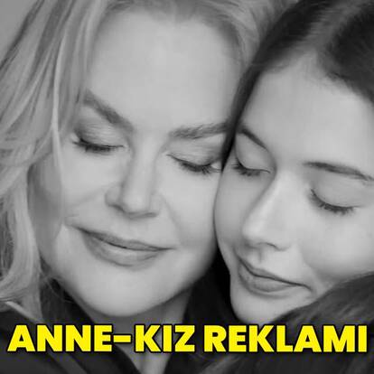 14 yaşındaki kızıyla kamera karşısında