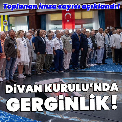 F.Bahçe Yüksek Divan Kurulu'nda gerginlik!