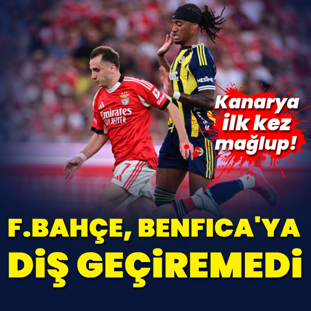 F.Bahçe, Benfica'ya diş geçiremedi