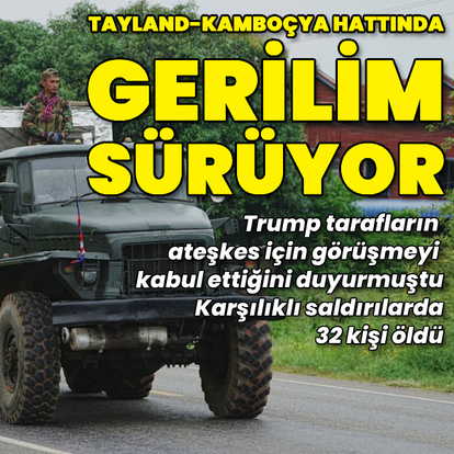 Tayland-Kamboçya sınırında gerilim sürüyor