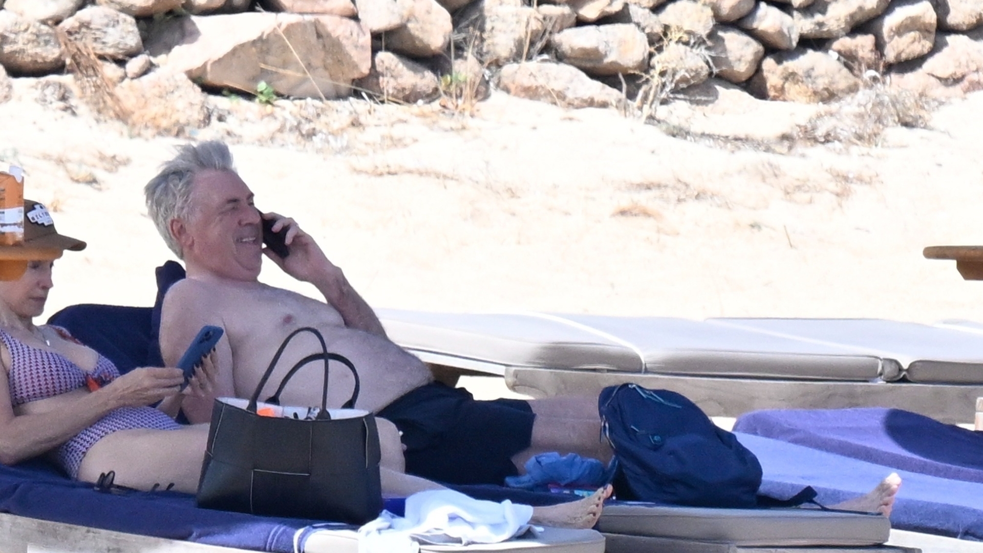 Carlo Ancelotti, İtalya'da Tatil Keyfi Yaparken Görüntülendi! İşte O Kareler