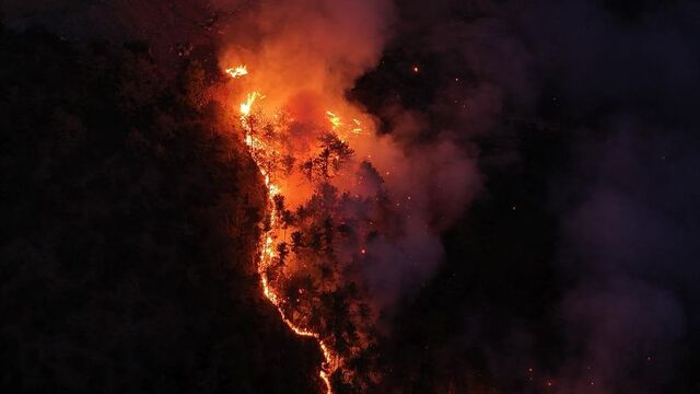 Bursa yangınında sabotaj şüphesi! 1 kişi gözaltına alındı