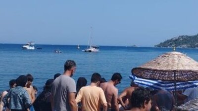Marmaris'te denize giren kişi boğuldu